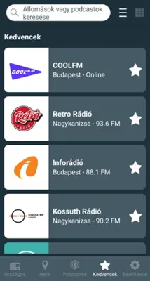 Radio Hungary - Rádió Magyar android App screenshot 3